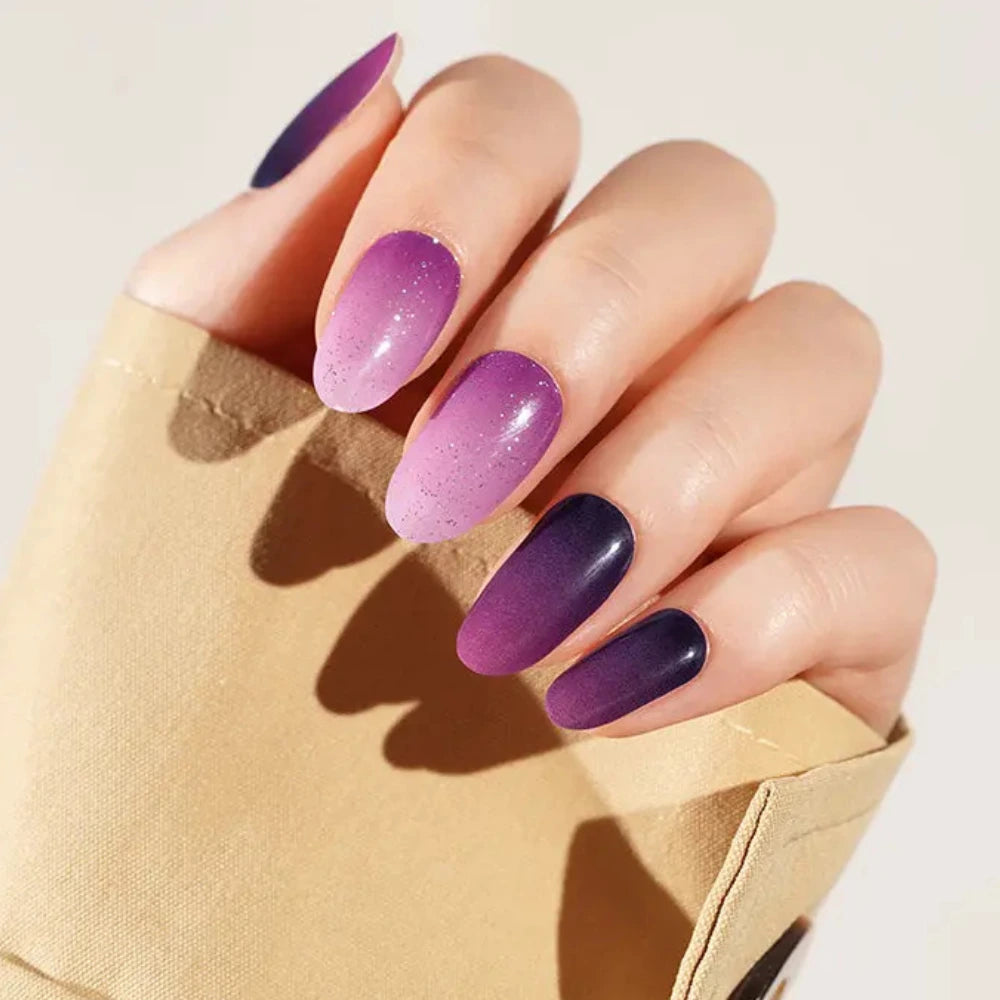 Cosmic Orchid Gel Nail Strips Kit