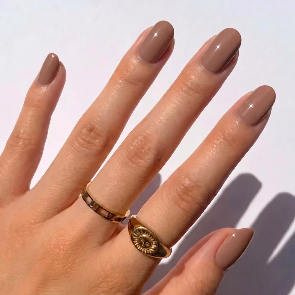Espresso Gel Nail Strips Kit