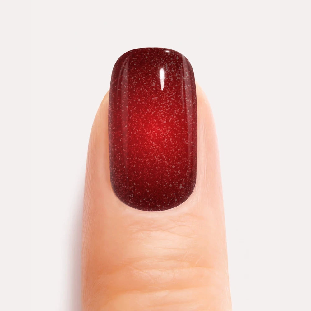 Frosted Cranberry Gel Nail Strips Kit