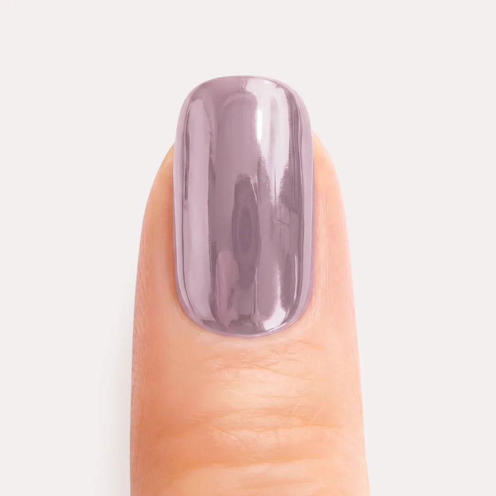 Lavender Chrome Gel Nail Strips Kit