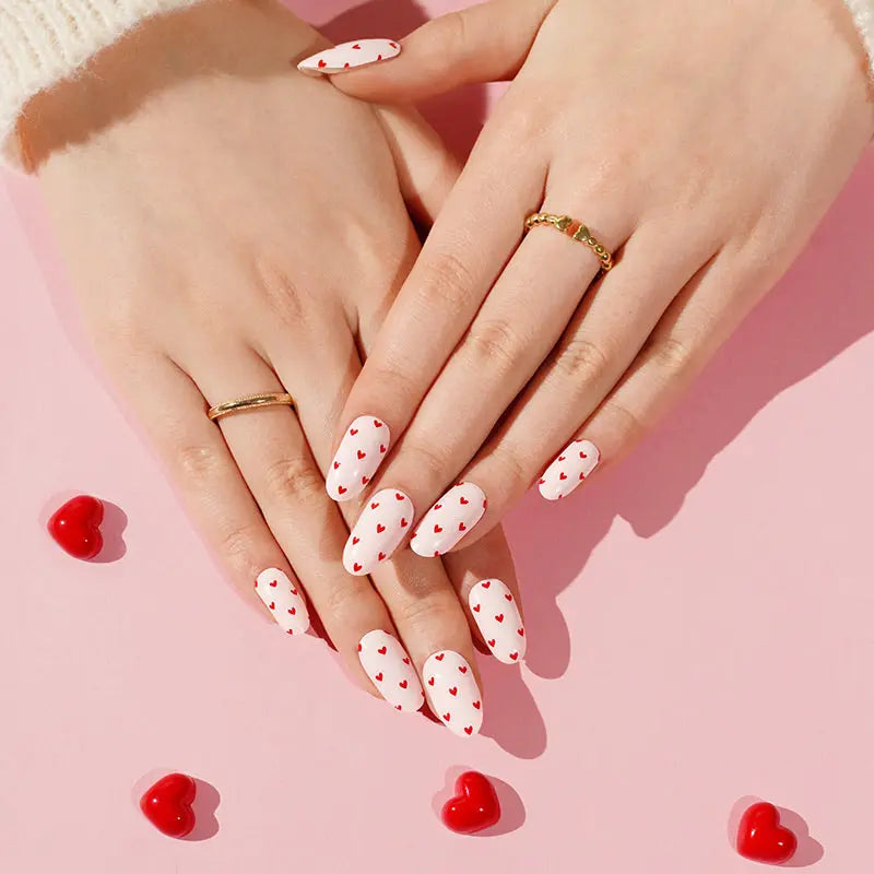 Valentine's Day Gel Nail Strips Kit