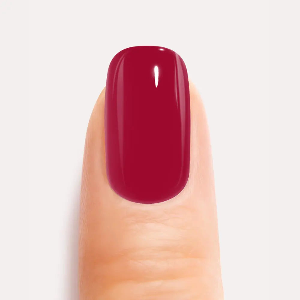 Wine Red Gel Nail Strips Kit