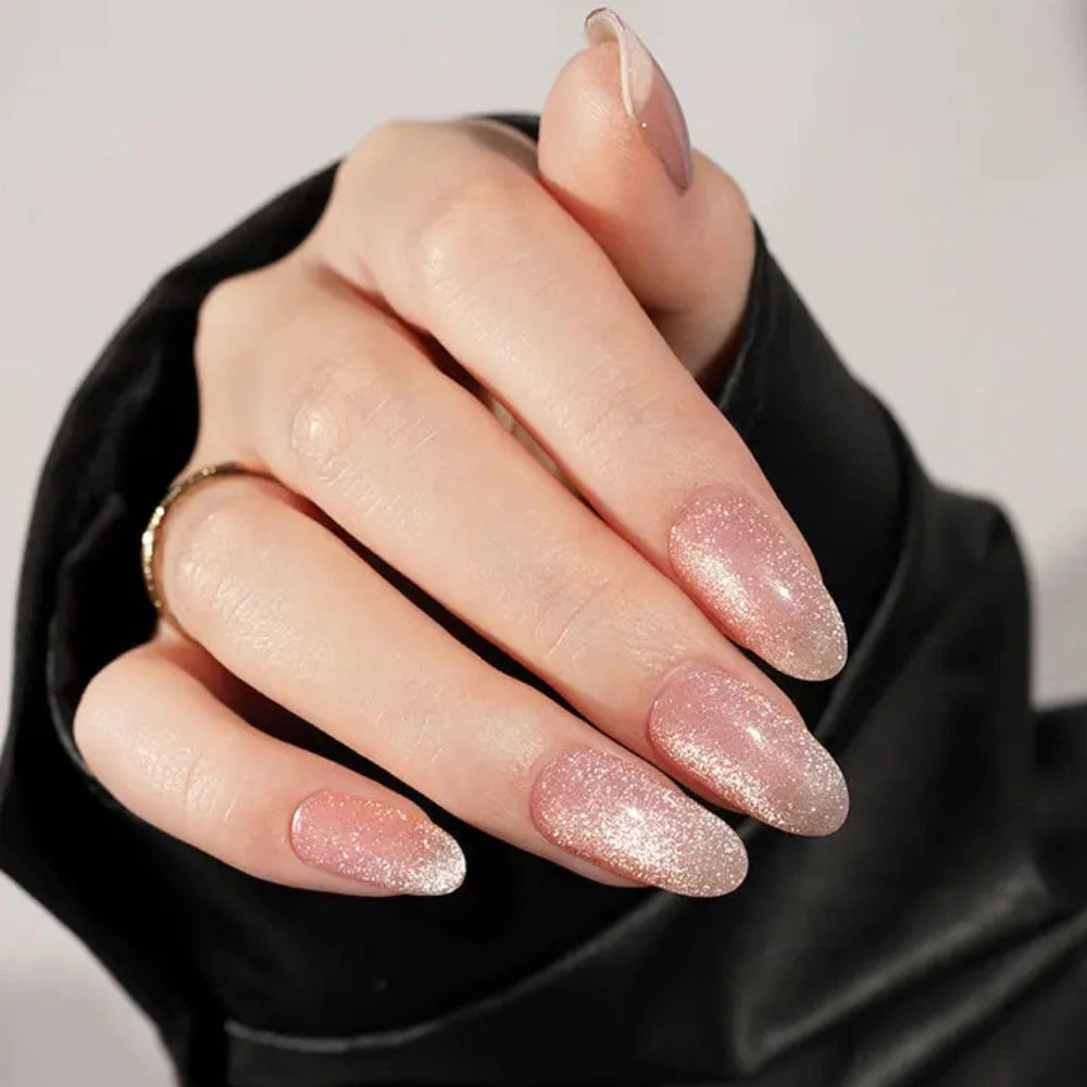 Champagne Dust Gel Nail Strips Kit