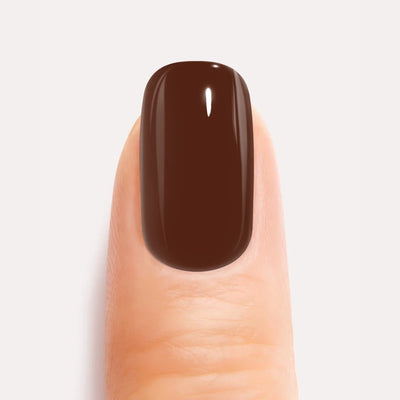 Dark Chocolate Gel Nail Strips Kit