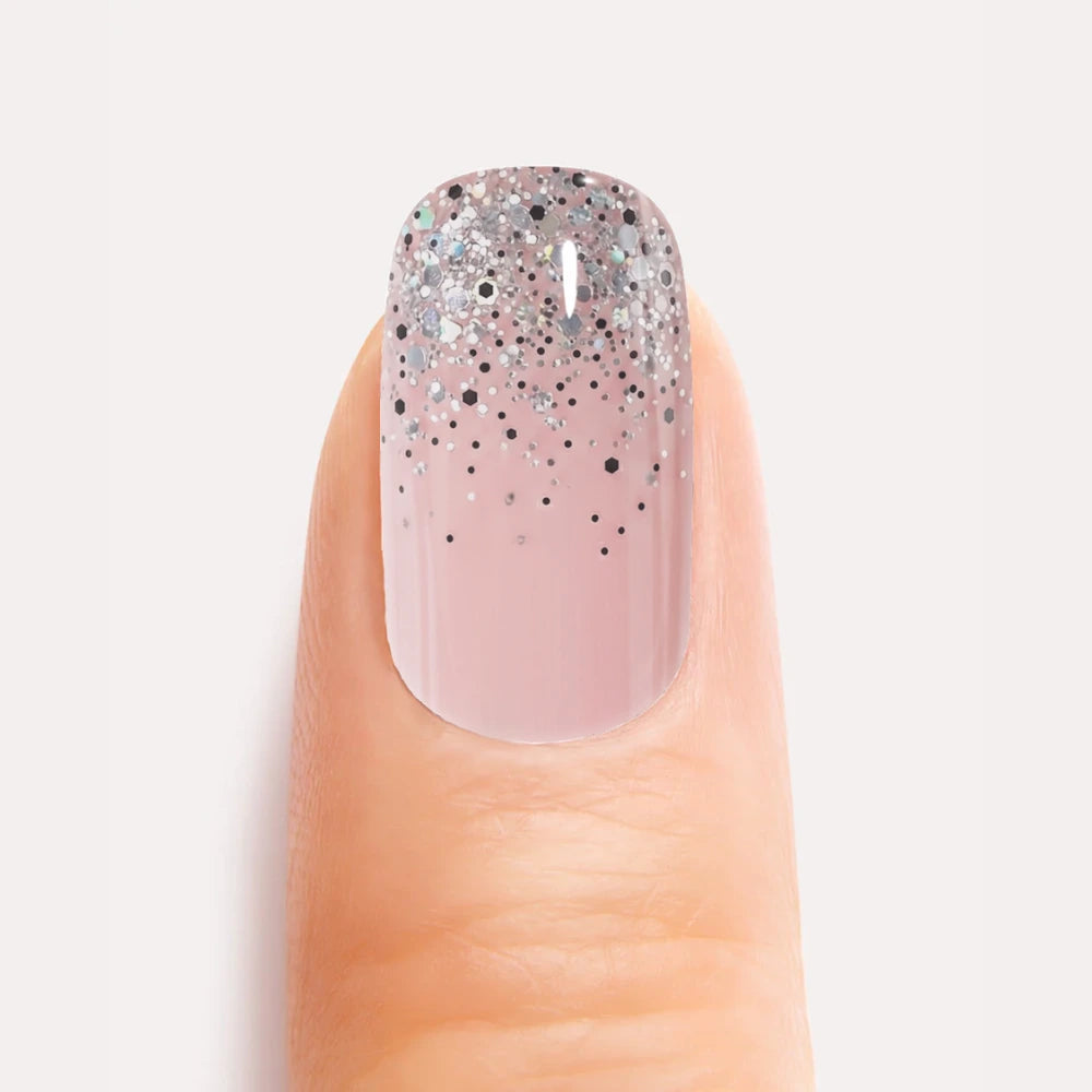 Glitter Gradient Gel Nail Strips Kit