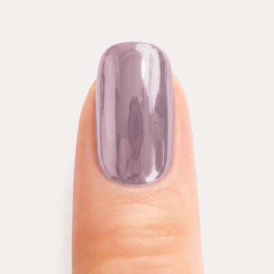 Lavender Chrome Gel Nail Strips Kit