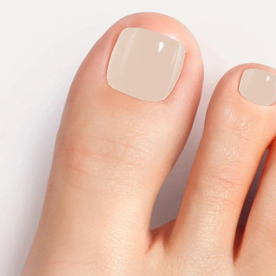 Light Beige Gel Pedicure Strips Kit
