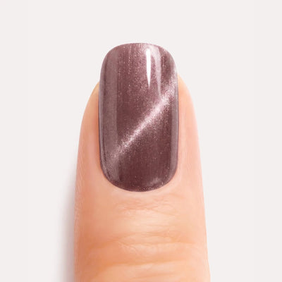 Magnetic Mauve Gel Nail Strips Kit
