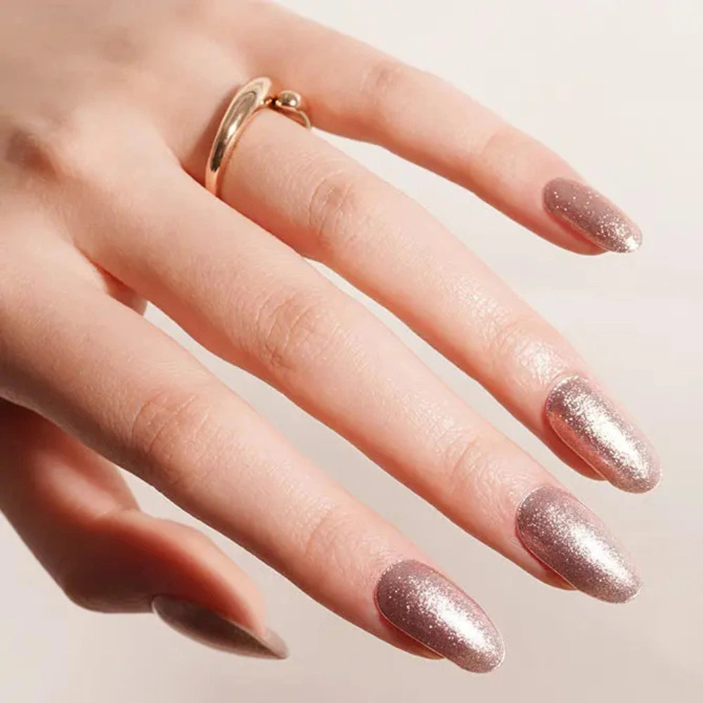 Pink Champagne Gel Nail Strips Kit