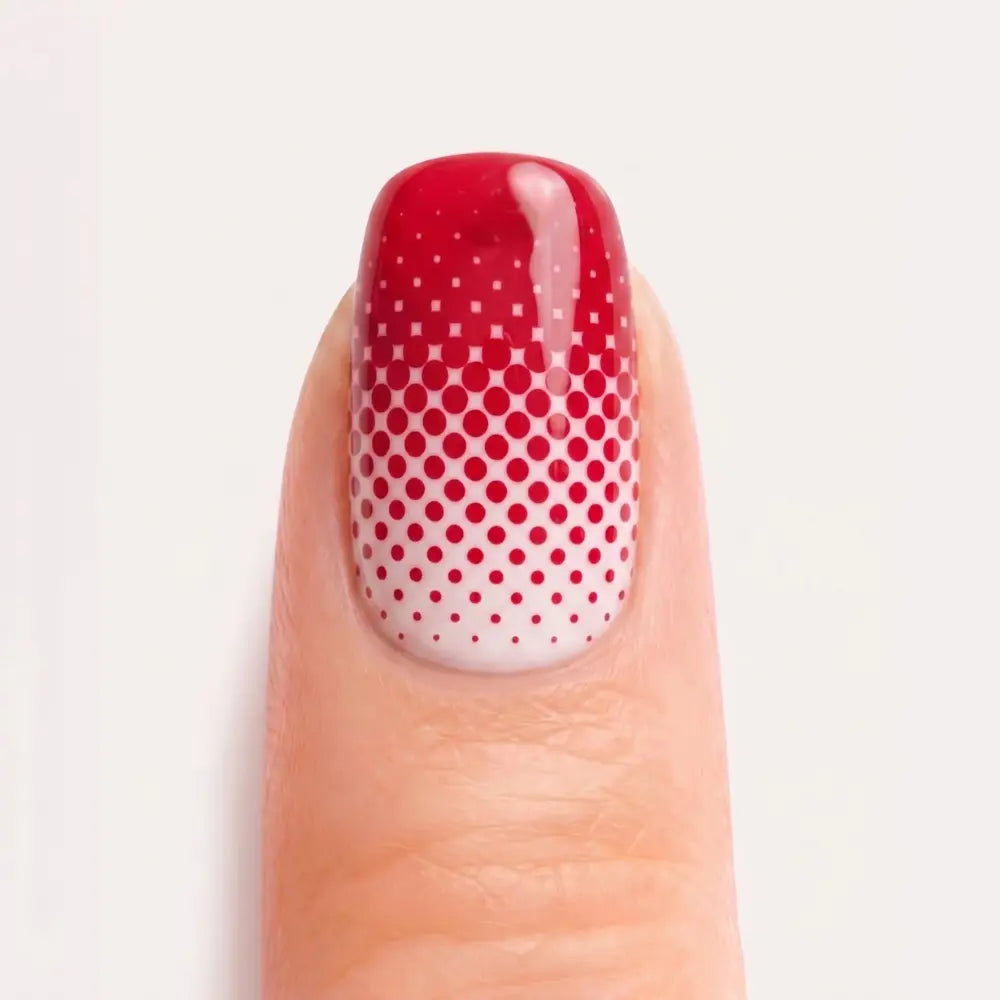 Retro Pop Dot Gel Nail Strips Kit