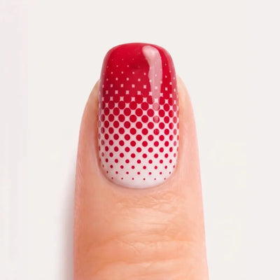 Retro Pop Dot Gel Nail Strips Kit