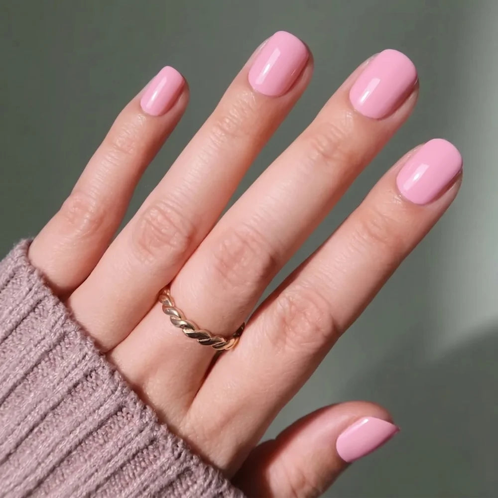 Soft Girl Pink Gel Nail Strips Kit