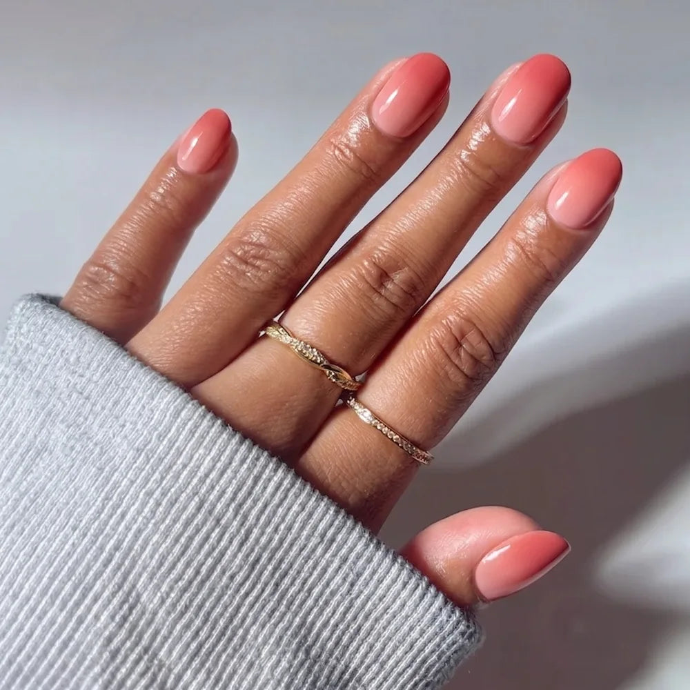 Sunset Gradient Gel Nail Strips Kit