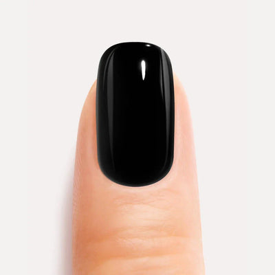 Obsidian Black Gel Nail Strips Kit