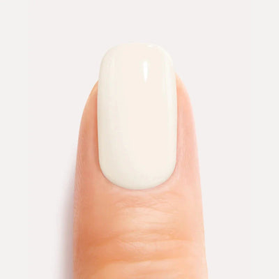 Cream White Gel Nail Strips Kit