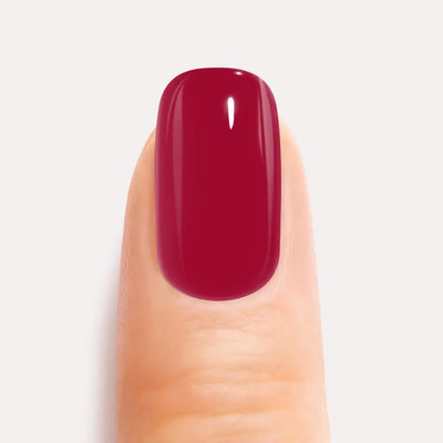 Wine Red Gel Nail Strips Kit